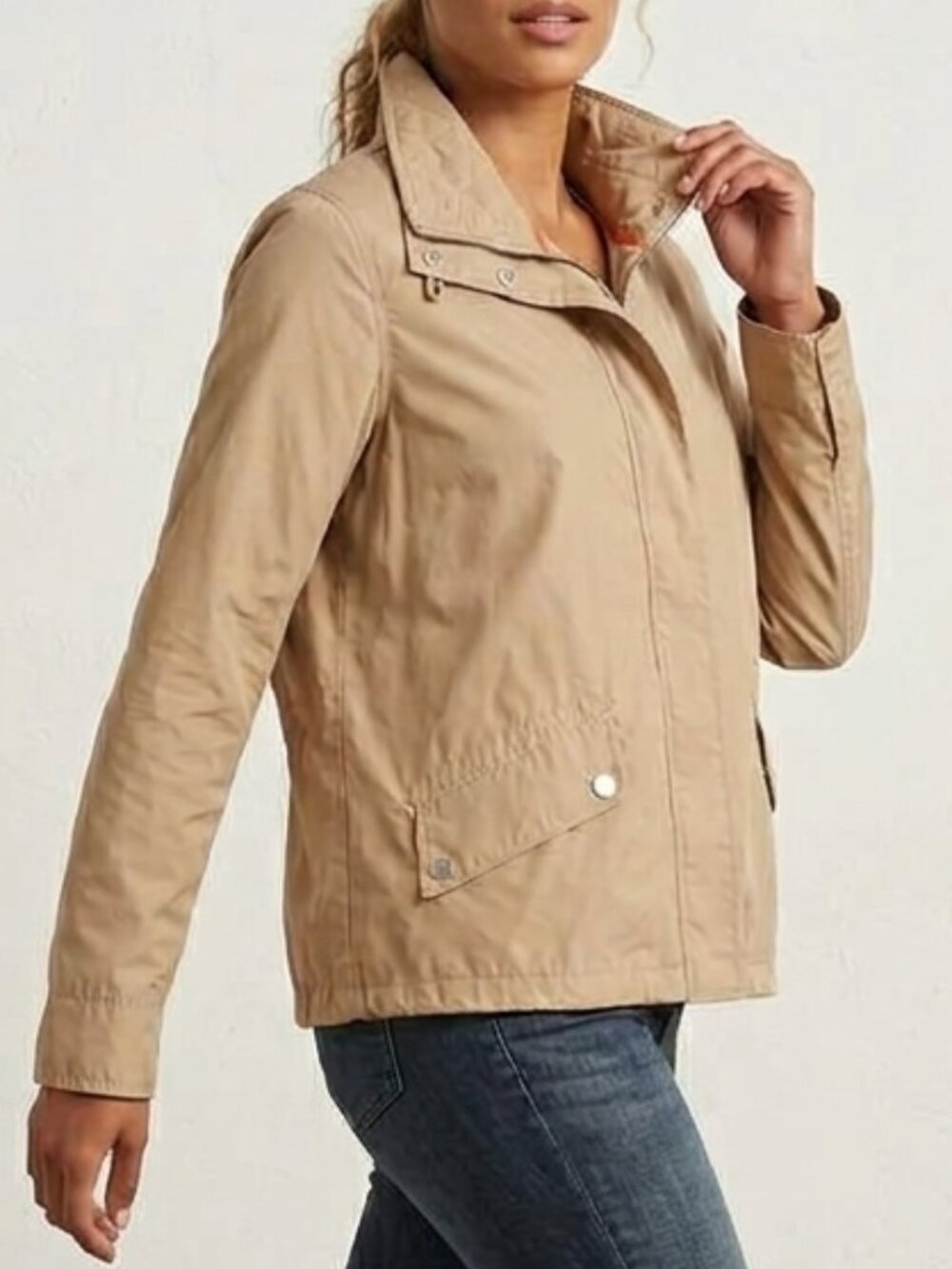 Lauren Ralph Lauren Active Khaki Safari Utility Jacket Size XL